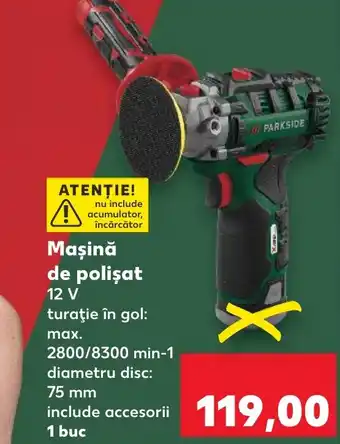 Kaufland Maşină de polișat turaţie în gol: Ofertă
