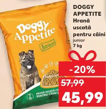 Kaufland DOGGY APPETITE Hrană uscată pentru câini junior 7 kg Ofertă
