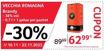 Selgros VECCHIA ROMAGNA Brandy Ofertă