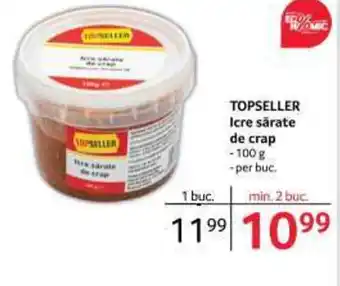Selgros TOPSELLER Icre sărate de crap - 100 g -per buc. Ofertă