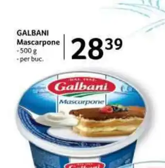 Selgros GALBANI Mascarpone -500 g -per buc. Ofertă