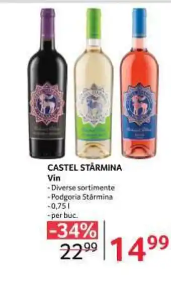 Selgros CASTEL STÅRMINA Vin Ofertă