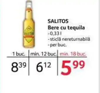 Selgros SALITOS Bere cu tequila Ofertă