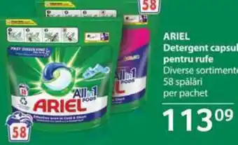 Selgros ARIEL Detergent capsule pentru rufe Ofertă