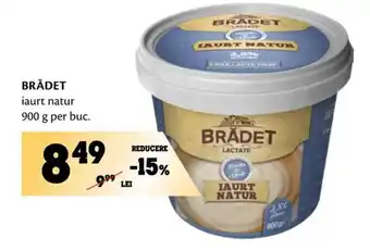 Annabella BRÅDET iaurt natur 900 g per buc. Ofertă