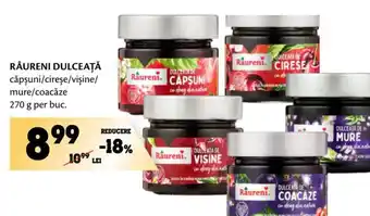 Annabella RÂURENI DULCEAŢĂ căpşuni/cireșe/vişine/ mure/coacăze 270 g per buc. Ofertă