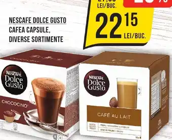 Mega Image NESCAFE DOLCE GUSTO CAFEA CAPSULE, DIVERSE SORTIMENTE Ofertă