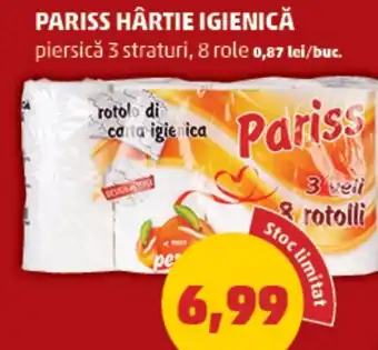 Penny PARISS HÂRTIE IGIENICĂ Ofertă
