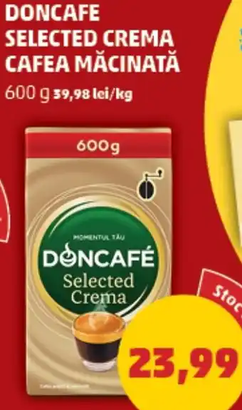 DONCAFE SELECTED CREMA CAFEA MĂCINATĂ
