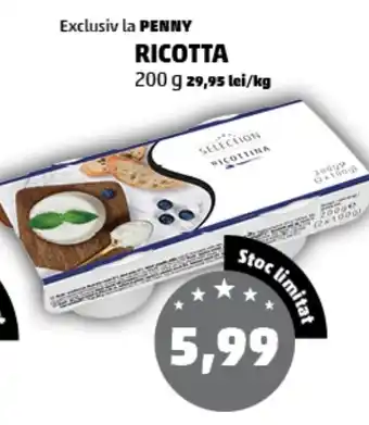 Penny RICOTTA 200 g Ofertă