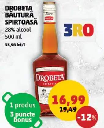 Penny DROBETA BĂUTURĂ SPIRTOASĂ 28% alcool 500 ml Ofertă