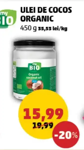 Penny ULEI DE COCOS ORGANIC Ofertă