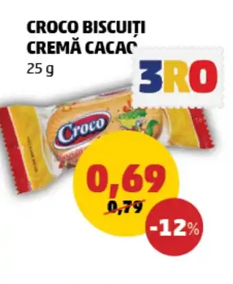 Penny CROCO BISCUITI CREMĂ CACAC Ofertă