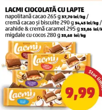 LACMI CIOCOLATĂ CU LAPT