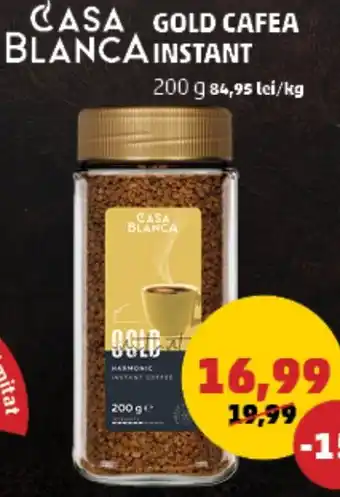 Penny CASA GOLD CAFEA BLANCA INSTANT Ofertă