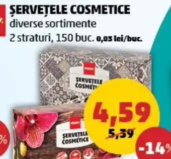 Penny ȘERVEȚELE COSMETICE Ofertă