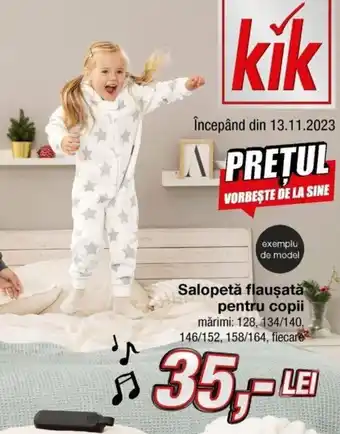 Kik Salopetă flaușată pentru copii Ofertă