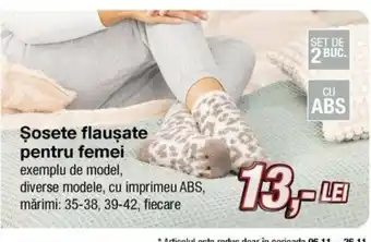 Kik Şosete flaușate pentru femei Ofertă