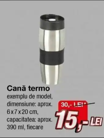 Cană termo