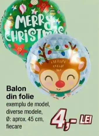 Kik Balon din folie Ofertă