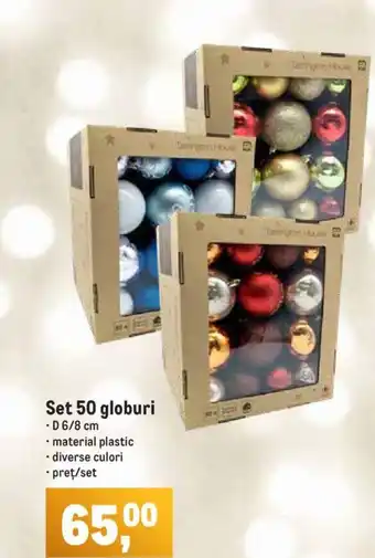 Set 50 globuri