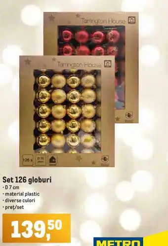 Set 126 globuri