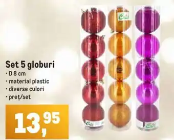 Metro Set 5 globuri Ofertă