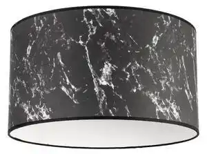 Duolla - plafonieră marble 1xe27/40w/230v neagră/albă
