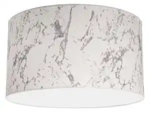 Duolla - plafonieră marble 1xe27/40w/230v albă/gri