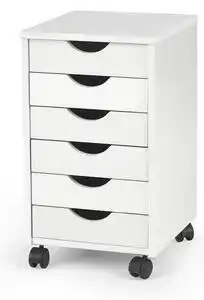 Comoda cu sertare pentru copii simon 2, alb, 37x41x63 cm