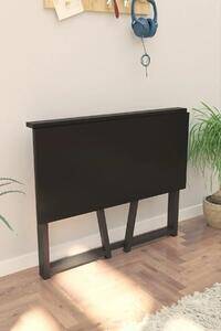 Favi Birou pliabil cu cadru metalic util homs 80 x 50 x 75 cm,negru Ofertă