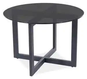 Masuta cafea almeria b, negru, 60x45