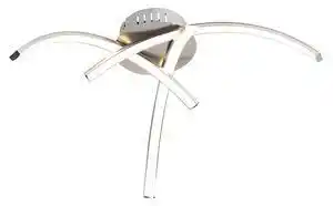 Favi Plafoniera design oțel cu 3 lumini, inclusiv led - faleri Ofertă