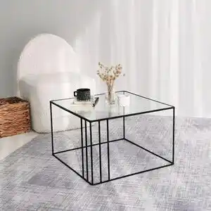 Măsuţă de cafea outline - black