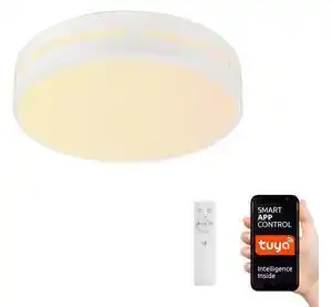 Favi Plafonieră led dimabilă perfecto 48w/230v wi-fi tuya immax neo 07153-w50 + telecomandă Ofertă