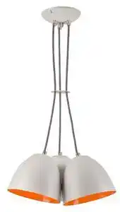 Lustră pe cablu livia 3xe27/60w/230v
