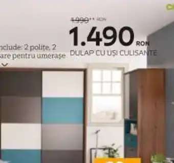 DULAP CU USI CULISANTE