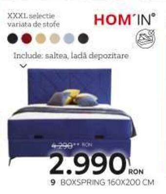 XXXLutz 9 BOXSPRING 160X200 CM Ofertă