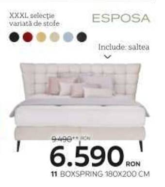 XXXLutz 11 BOXSPRING 180X200 CM Ofertă