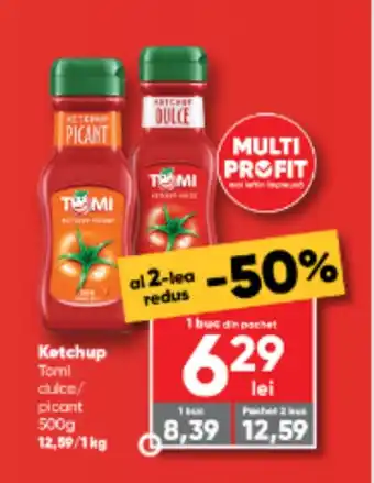 PROFI Ketchup Tomi dulce/picant 500g Ofertă