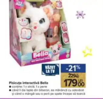 Carrefour Pisicuta interactivă Bella Ofertă