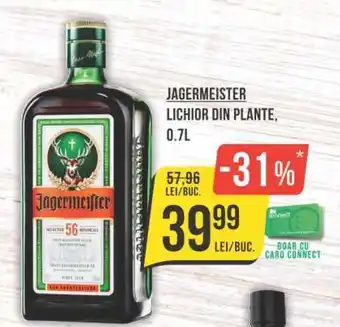 Mega Image JAGERMEISTER LICHIOR DIN PLANTE Ofertă