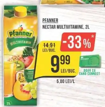 Mega Image PFANNER NECTAR MULTIVITAMINE, 2L Ofertă