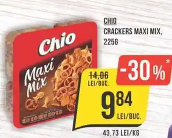 Mega Image CHIO CRACKERS MAXI MIX, 225G Ofertă