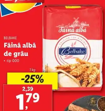 Lidl Făină albă de grâu Ofertă