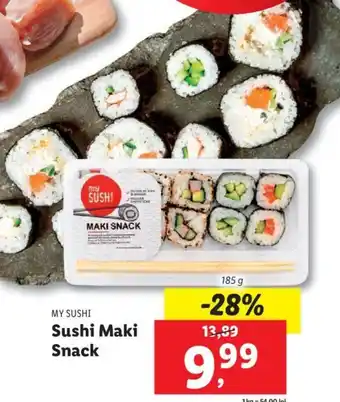 Lidl Sushi Maki Snack Ofertă