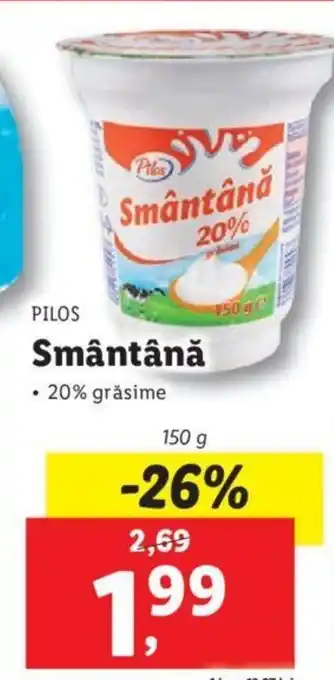 Lidl Smântână Ofertă