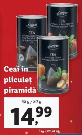 Ceai bio în cutie Bio piramidă