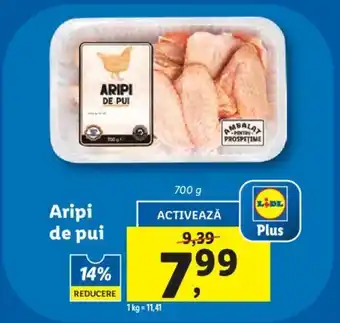Lidl Aripi de pui Ofertă