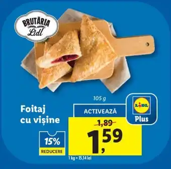 Lidl Foitaj cu vişine Ofertă